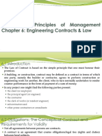Chapter 6 - Engineering Contracts Law