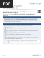 FF506 KiwiSaver Permanent Emigration Withdrawal Form