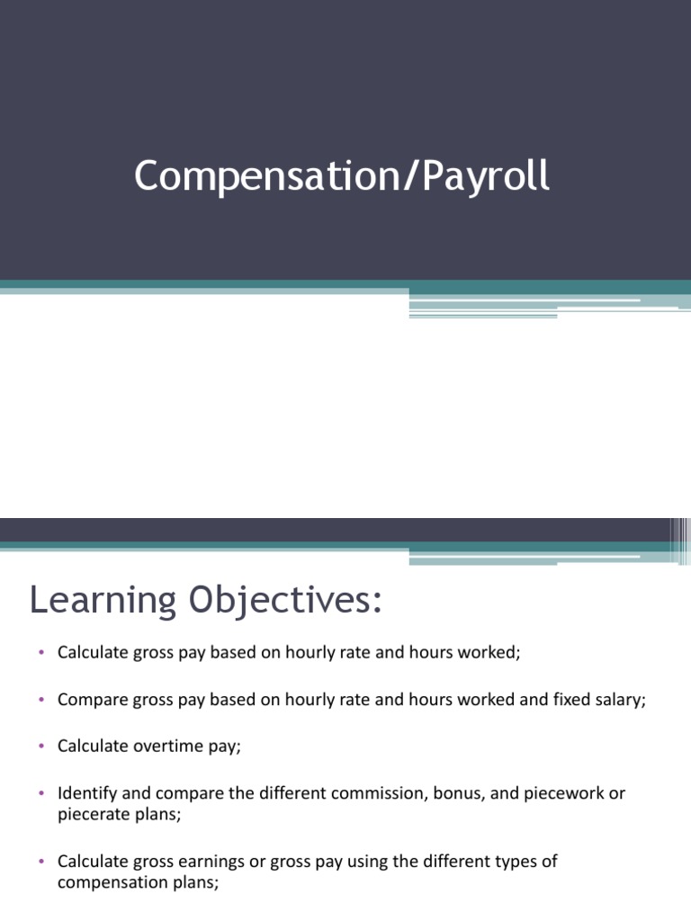 3a Compensation Final PDF Piece Work Wage
