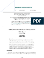 Bridging The Gap Between Testing and Technology PDF