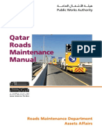 Qatar Road Maintenance Manual 2015.PDF