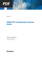 ONTAP 90 SMBCIFS Configuration Express Guide