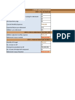 Step 1-Fill in Your Assumptions:: 3-Step Early Retirement Calculator