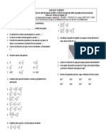 Taller 1 Potenciacion de Numeros Racionales