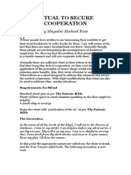 Ritual To Secure Cooperation PDF
