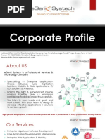 EgenxSystech Company Presentation