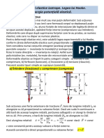 Deformari Elastice Izotrope. Legea Lui Hooke. Energia Potentiala Elastica