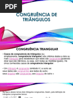 Congruência de Triângulos