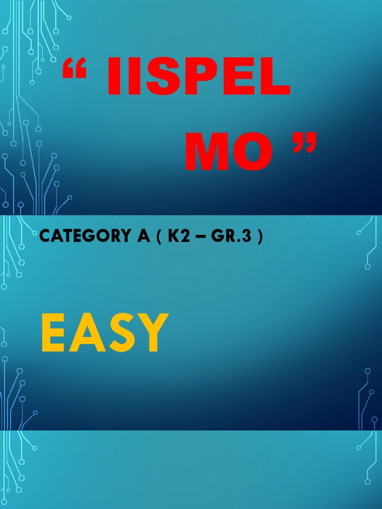 Iispel Mo | PDF