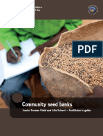 Community Seed Banks: Junior Farmer Field and Life School - Facilitator's Guide