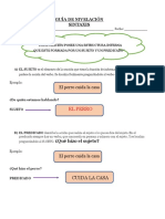 Guía de Nivelación - 8° PDF