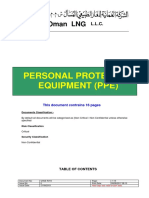 QHSE-P219 Use of Personal Protective Equipment Oman LNG