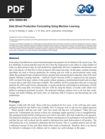 Data Driven Production Forecasting Using Machine Learning Cao2016