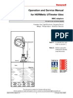 Operation and Service Manual For Hermetic Utimeter Gtex: MMC Adaptors