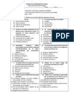 RESUMEN DE COMPRENSIÓN LECTORA SANTA MARÍA DE LAS FLORES NEGRAS