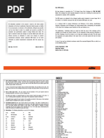 KTM Motorcycle Error Codes List | PDF | Throttle | Ignition System