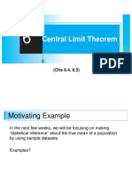 Central Limit Theorem Guide