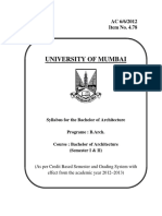 B.Arch - Mumbai University Syllabus.pdf