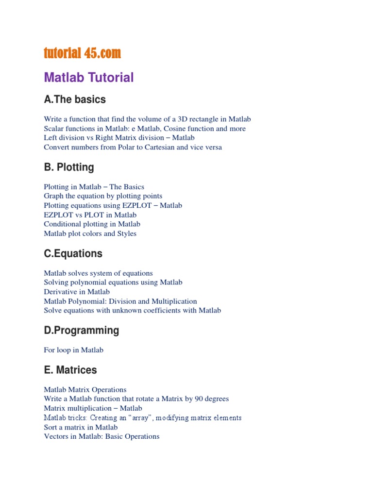 Euler Method Matlab Code - Belajar | PDF | Matrix (Mathematics ...