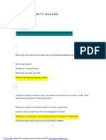 Marketing Research MKT711 Solved MCQS 25-04-2013