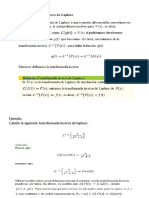 Laplace Inversa