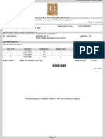 Property Tax (PD) E-Receipt For 2019-2020: Page 1 of 1
