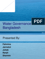 Water Governance in Bangladesh