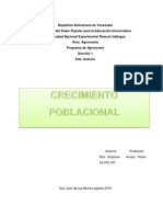 Crecimiento Poblacional