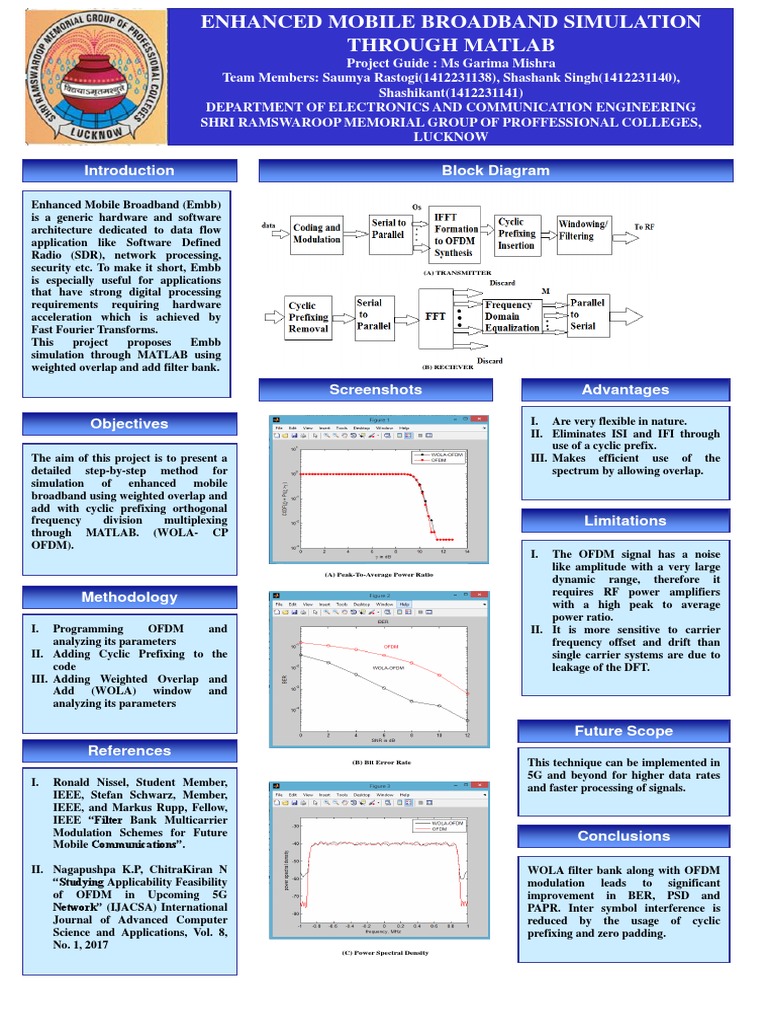 Enhanced Mobile Broadband Simulation Through Matlab Block Diagram