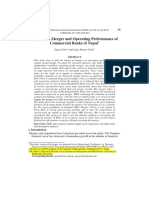 A Study On Merger and Operating Performance of Commercial Banks of Nepal