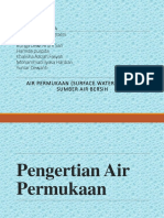 Air Permukaan Sebagai Sumber Air Bersih KEL 2 2D4A