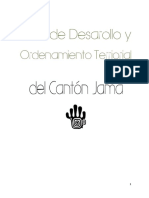 DIAGNOSTICO Y PLAN DE DESARROLLO TERRITORIAL DEL CANTON JAMA