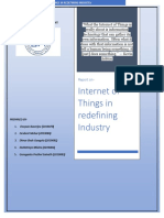 Internet of Things in Redefining Industry: Goa Institute of Management