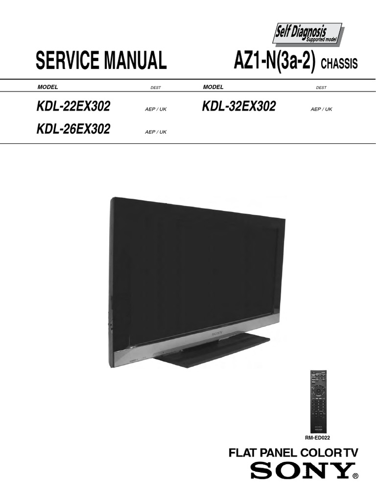 Sony TV Service Manual PDF Hdmi Fuse (Electrical)