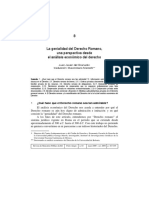 8 La Genialidad Del Derecho Romano, Una Perspectiva Desde El Análisis Económico Del Derecho