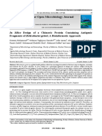 Insilico Designing of Chimera Proteins PDF