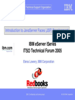 Ibm Eserver Iseries Itso Technical Forum 2005: Introduction To Javaserver Faces (JSF) Development