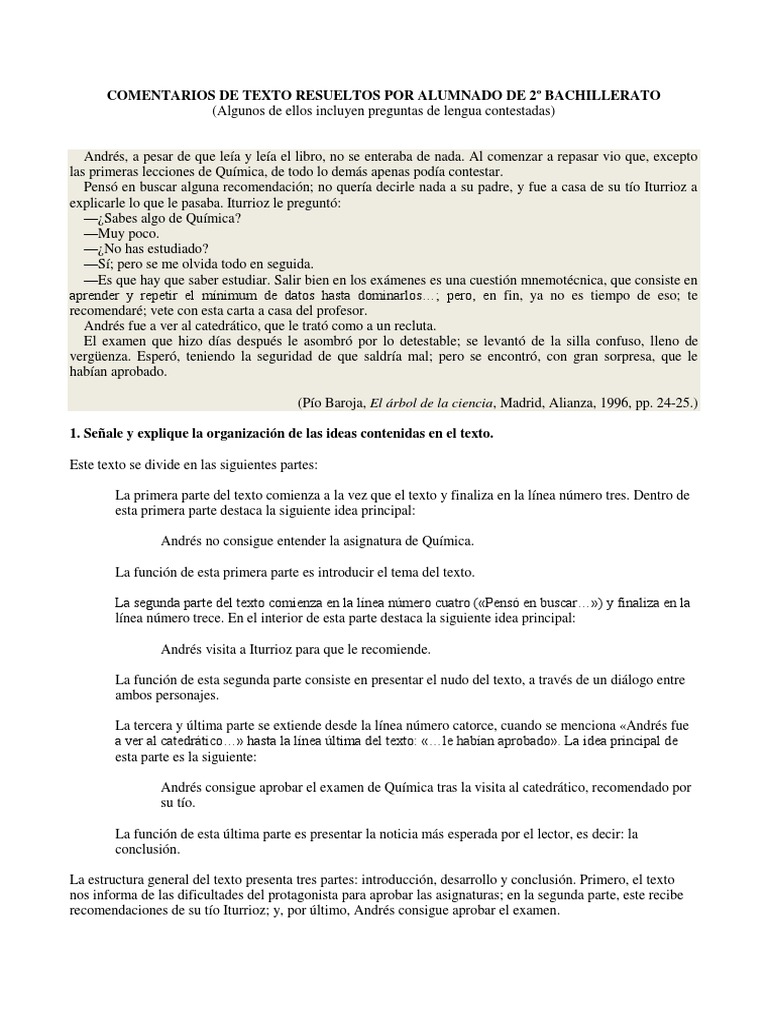 cascada combustible garra Comentarios de Textos Resueltos Por Alumnado | PDF | Policía | Pena capital