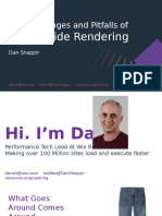 The Challenges and Pitfalls of Server-Side Rendering