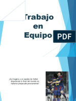 Diapositivas - Trabajo en Equipo