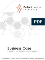 Business Analytics Certification Case Study