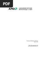 AMD SR5690 5670 5650 BIOS Developer's Guide Technical Reference Manual Rev. 3.00 PDF