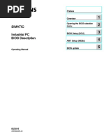 Siemens BIOS Description SIMATIC