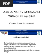 Fundamentos táticos do voleibol