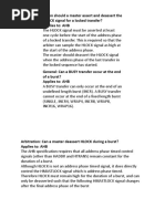 When Should A Master Assert and Deassert The HLOCK Signal For A Locked Transfer? Applies To: AHB