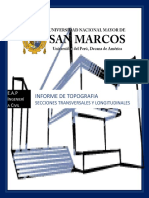 Informe de Secciones Transversales y Longitudinales