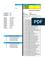 Daftar Nilai Matematika (Minat) Kelas X IPA-1 SMT - II (Dua) TP. 2018