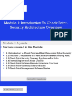 1.1 Introduction to Check Point and Next Generation Cyber Security