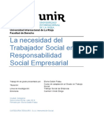 Necesidad Trabajador Social RSE