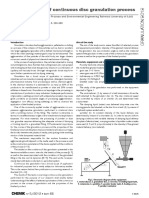 Investigation of Continuous Disc Granulation Process